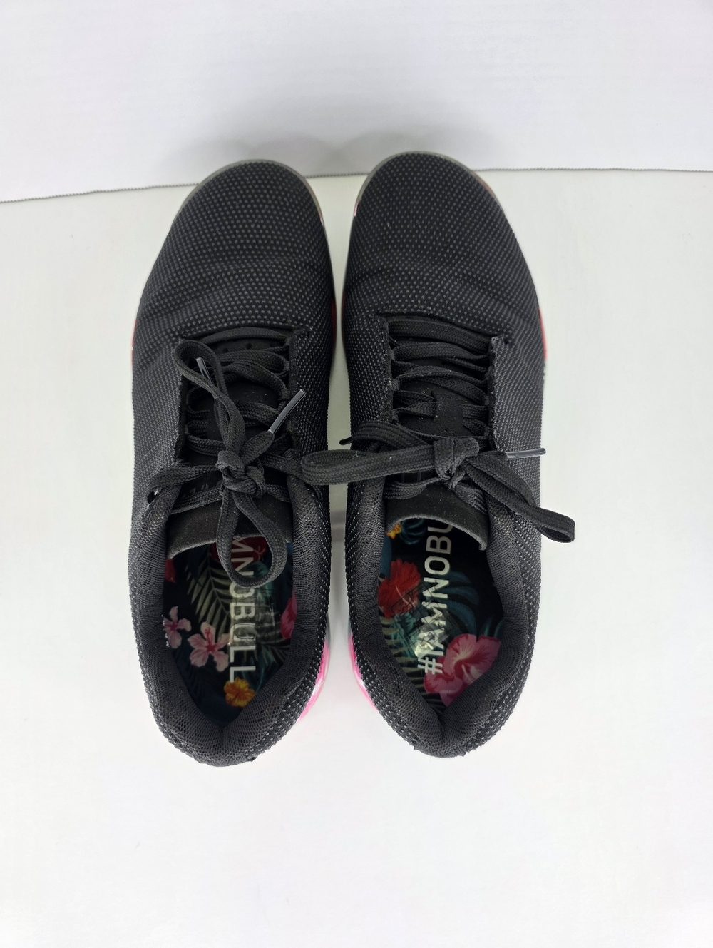 NOBULL Impact Sneaker Men's 9.5 Women's 11 Trainer SuperFabric Midnight Tropical - Picture 10 of 16